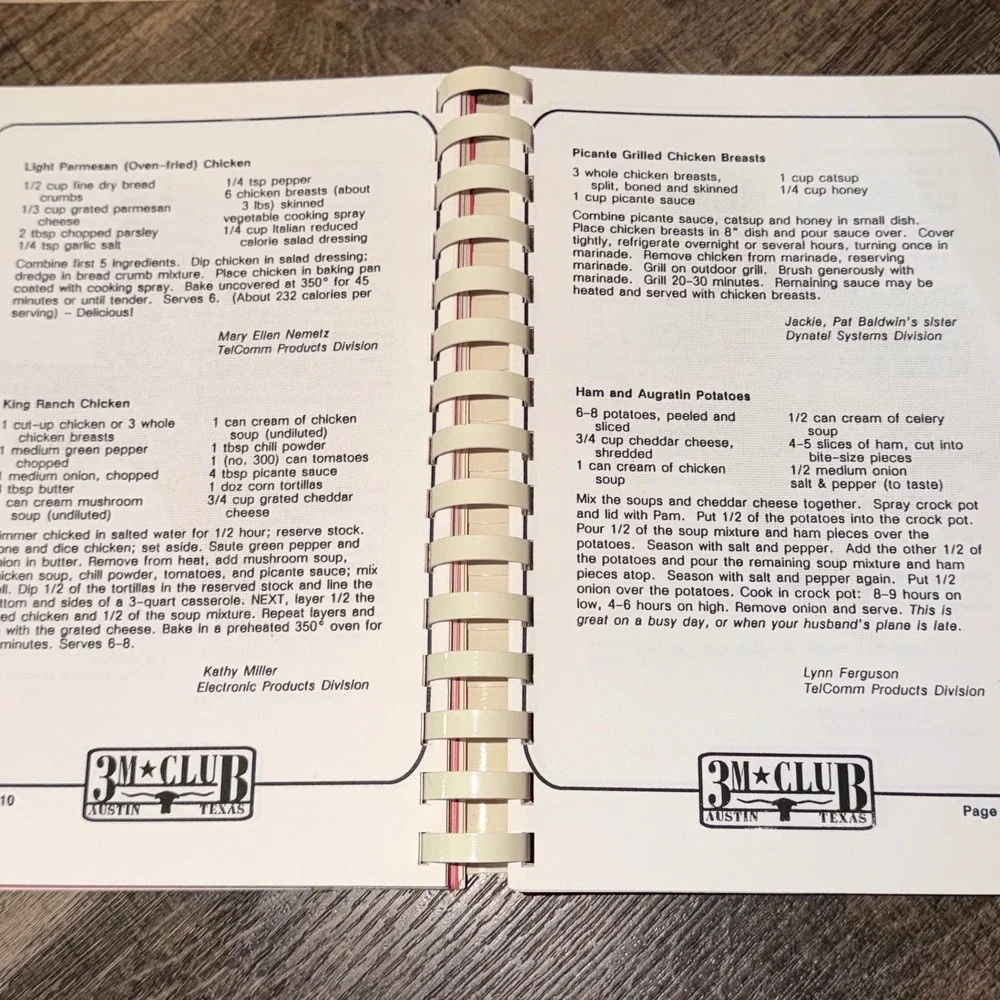 Lot of 15 Vintage Community Church Cookbook Southern Regional Recipes Spiral